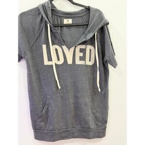 Sundry Womens Size 2 Loved Top Gray